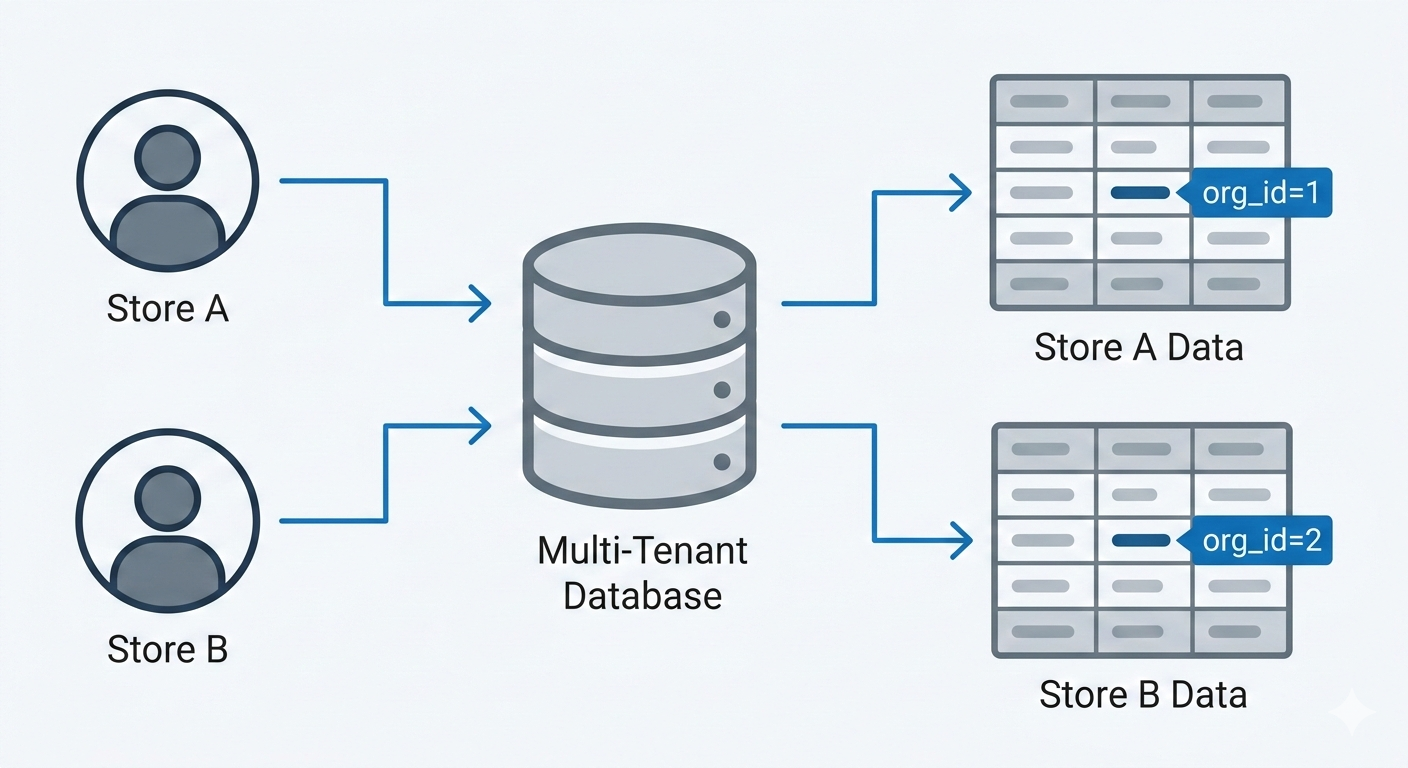 Multi‑tenant Database Example